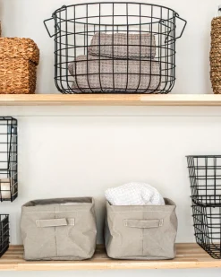 Korg Hopvikbar 27x39cm Beige