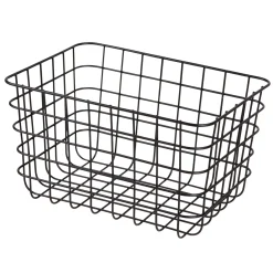 Korg Metall 17x27cm Svart