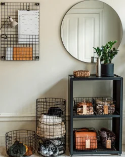 Korg Metall 30x38cm Svart