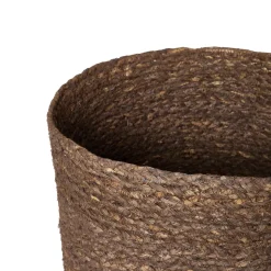 Korg Risstrå 35x28cm Mörkbrun