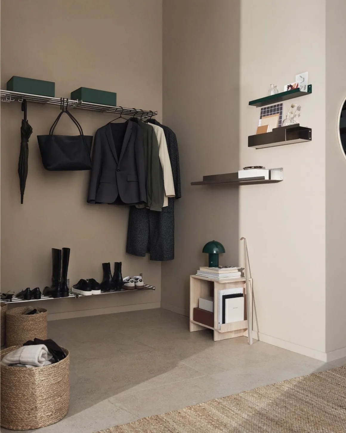 Korg Risstrå 28x25cm Natur