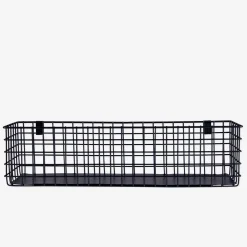 Korg Rutnät Krokar 11x42cm Svart