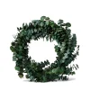 Krans Eucalyptus Preserverad 35cm Grön