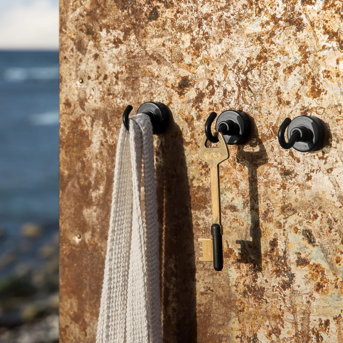 Krok Magnet 2x3,8cm Svart