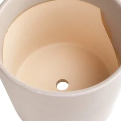 Kruka/Fat Stengods 17,5cm Beige