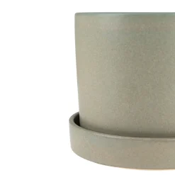 Kruka/Fat Stengods 17,5cm Grön