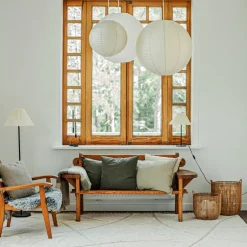 Kudde Linne 50x70cm Mörk Khakigrön