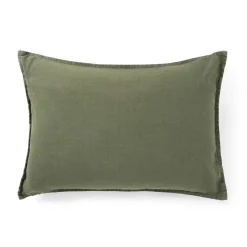Kuddfodral Linne 50x70cm Khakigrön