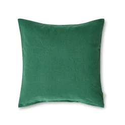 Kuddfodral Linnemix 50X50cm Mörkgrön