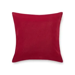 Kuddfodral Linnemix 50x50cm Vinröd