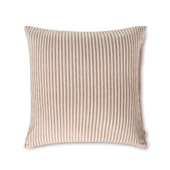 Kuddfodral Rand Linnemix 50X50cm Mocca