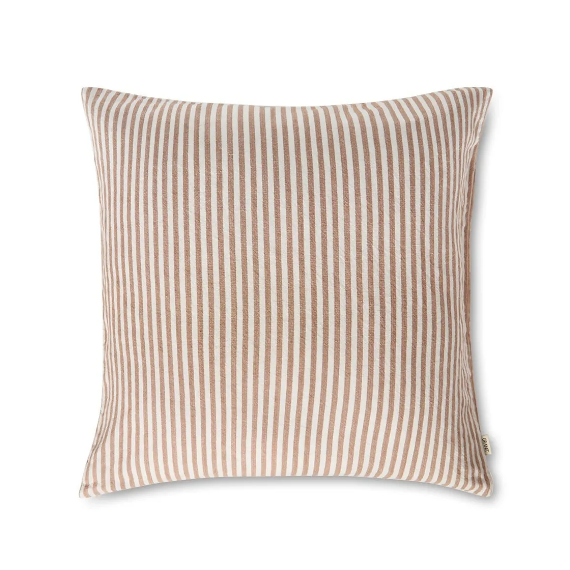 Kuddfodral Rand Linnemix 50X50cm Mocca