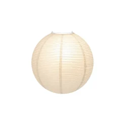Lampskärm Rispapper Luna 40cm Vit
