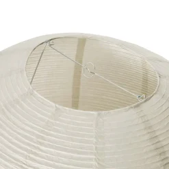 Lampskärm Rispapper Luna 60cm Ljusgrå