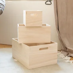 Låda Trä Handtag 30x40cm