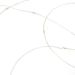 Ljusslinga 100 LED Micro 15m Silver