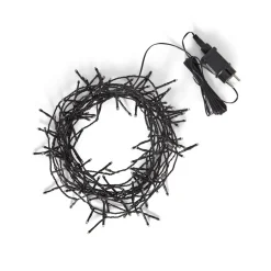 Ljusslinga Kluster 10m Svart