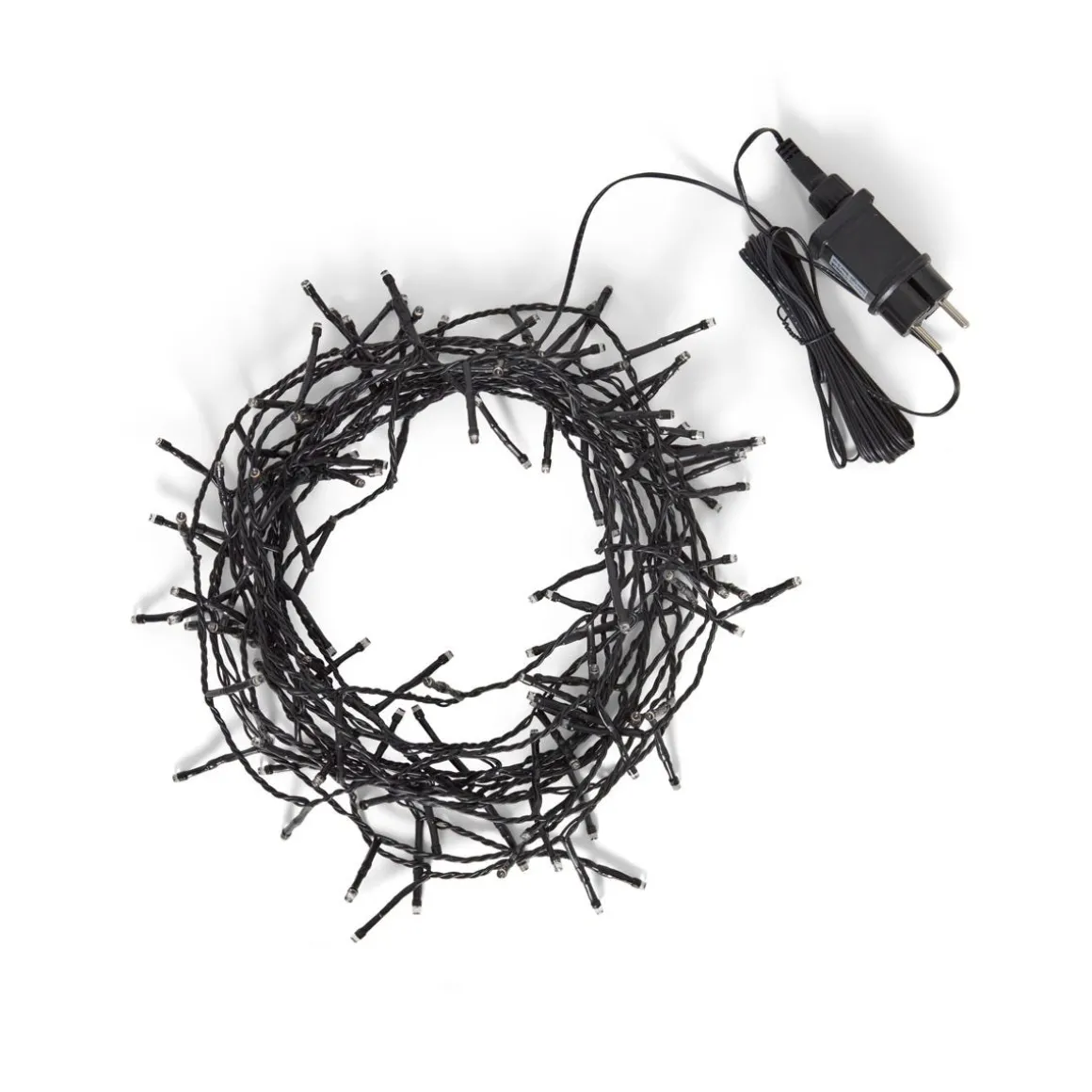 Ljusslinga Kluster 10m Svart