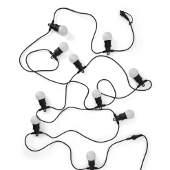 Ljusslinga LED Boll Opal 9,5m Svart