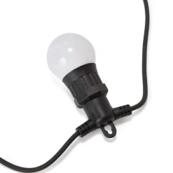 Ljusslinga LED Boll Opal 9,5m Svart