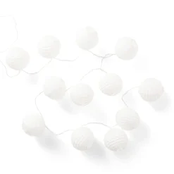 Ljusslinga Rispapper Boll 3,6m Vit