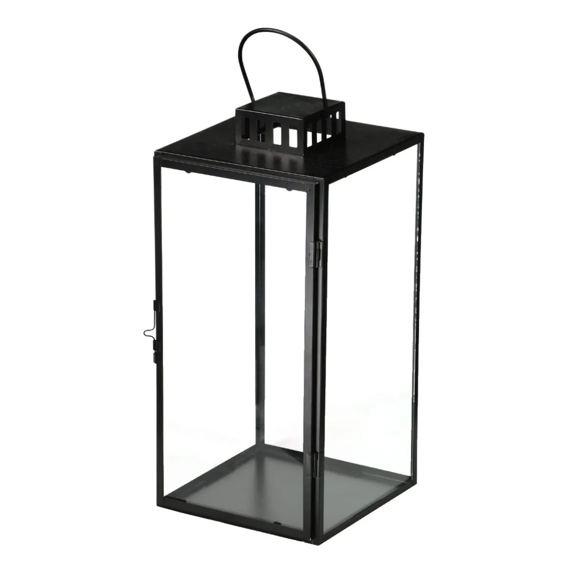 Lykta Metall 41cm Svart