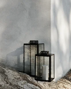 Lykta Metall 41cm Svart