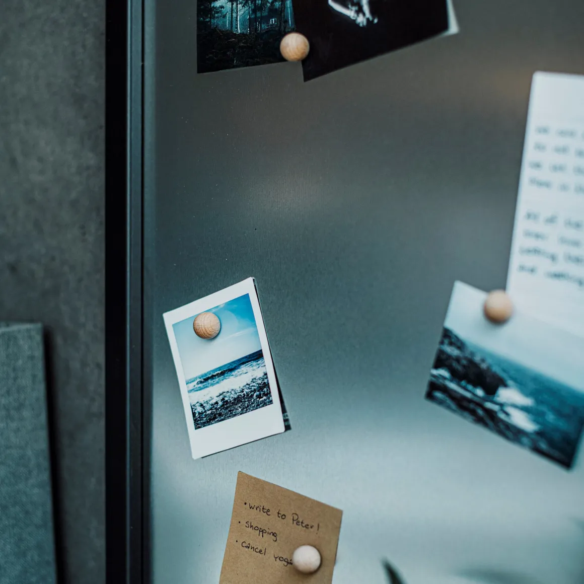 Magnet Trä Rund 6-p