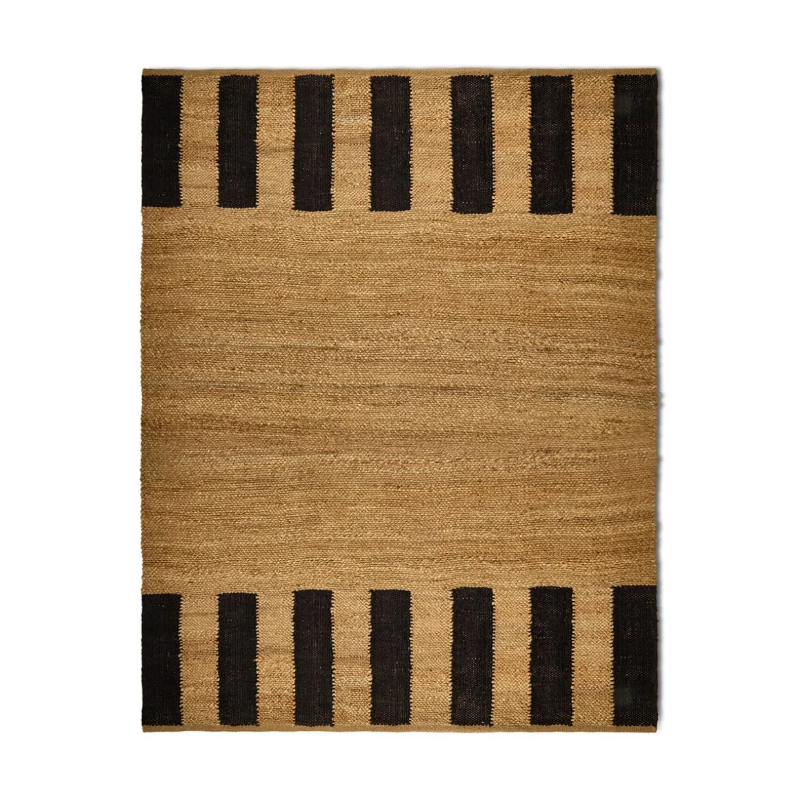 Matta Jute 170x240cm Natur/Svart