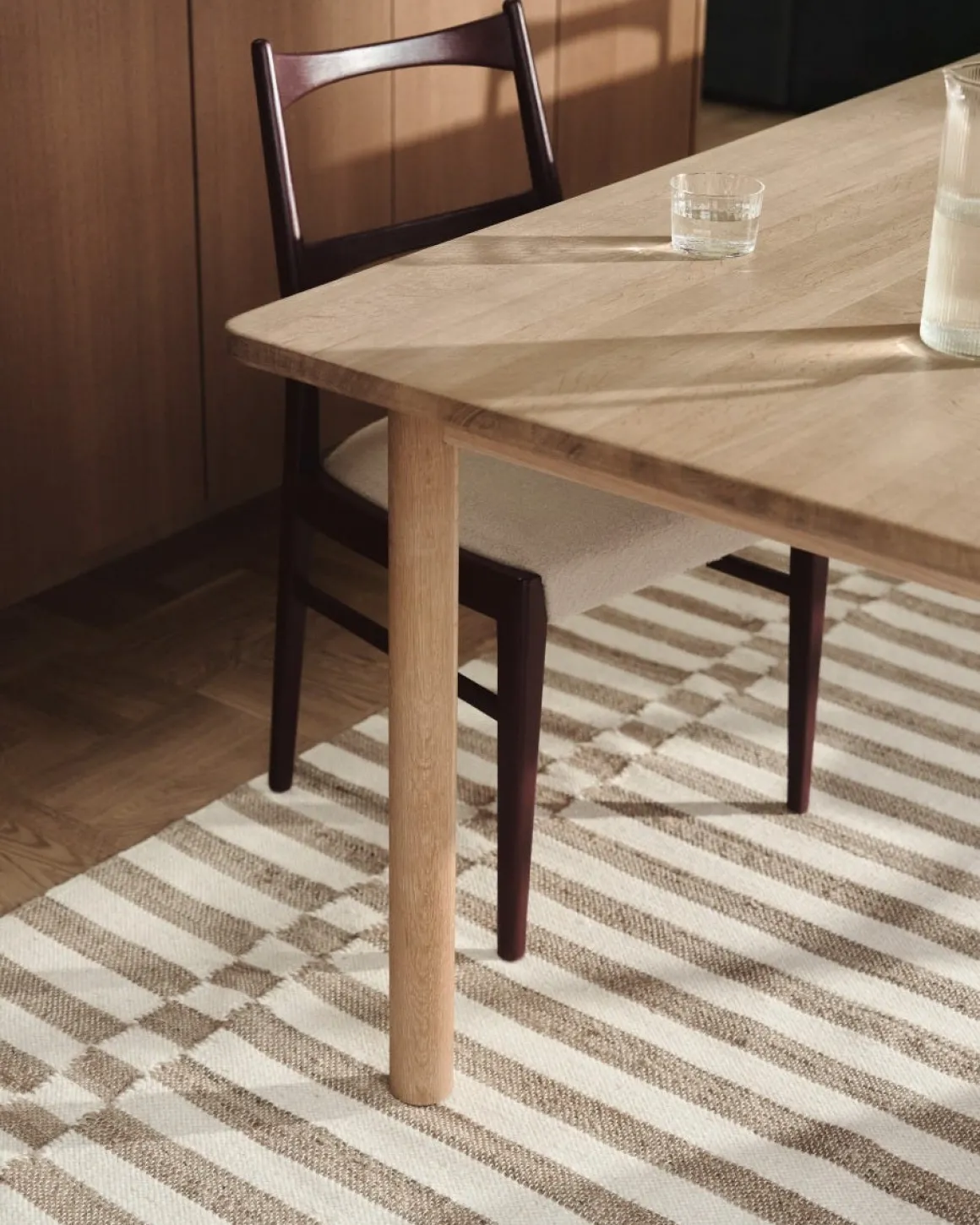 Matta Ull/Jute 170x240cm Beige