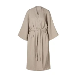 Morgonrock Våffla Bomull Bambu Beige