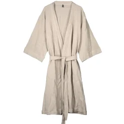 Morgonrock Våfflad One Size Sandbeige