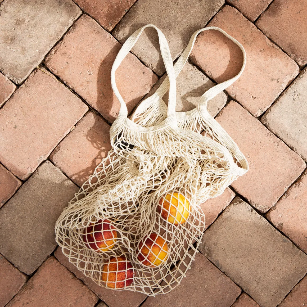 Nätkasse 40x40cm Natur