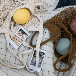 Nätkasse 40x40cm Natur