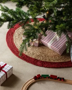 Omslagspapper 10m Rand Vit/Röd