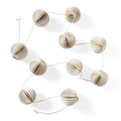 Pappersgirlang 2m Vit