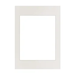 Passepartout 50x70cm Vit