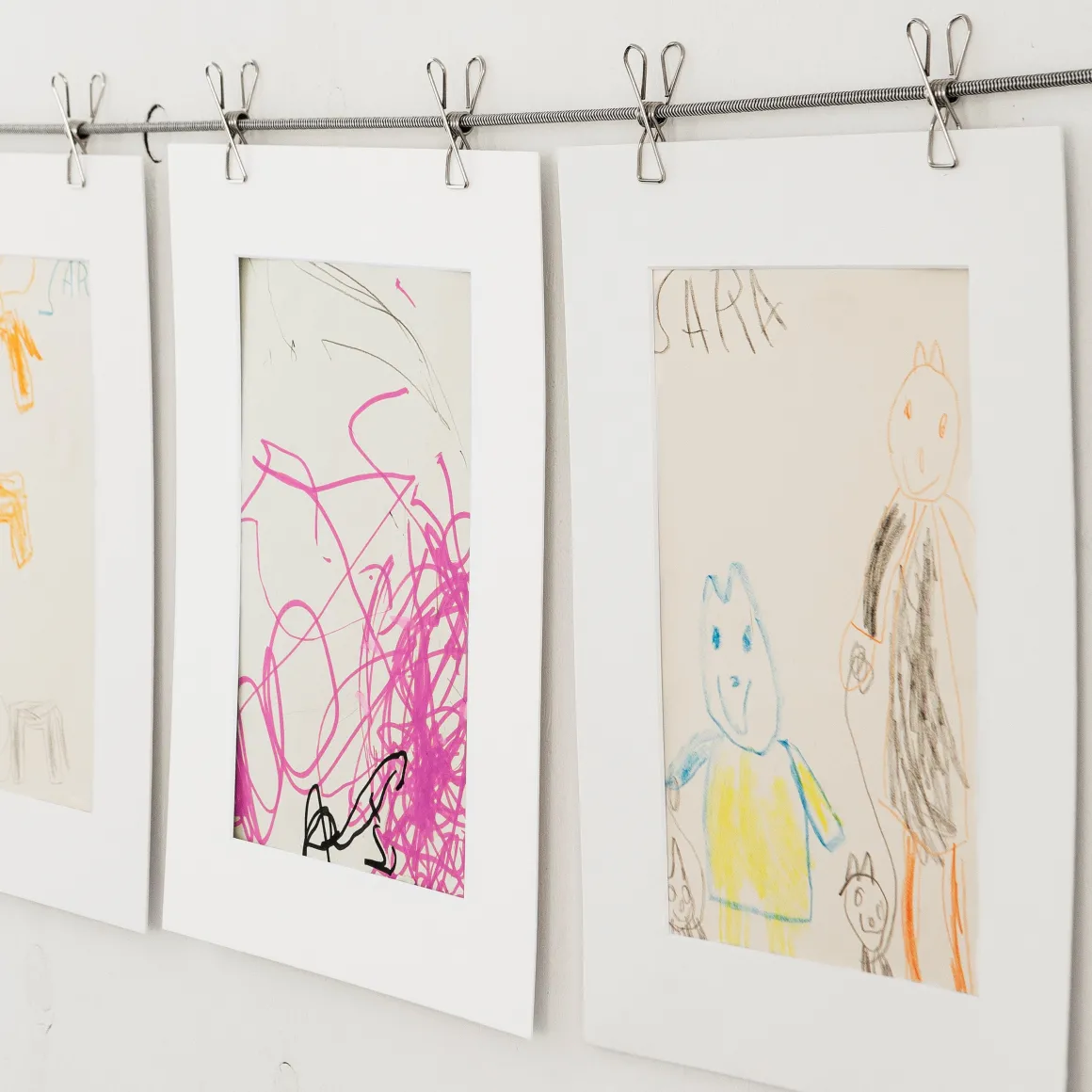 Passepartout 18x24cm Vit