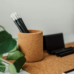Pennhållare Kork 9,5x8cm Natur