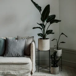 Piedestal Järn 18,5x40cm Svart