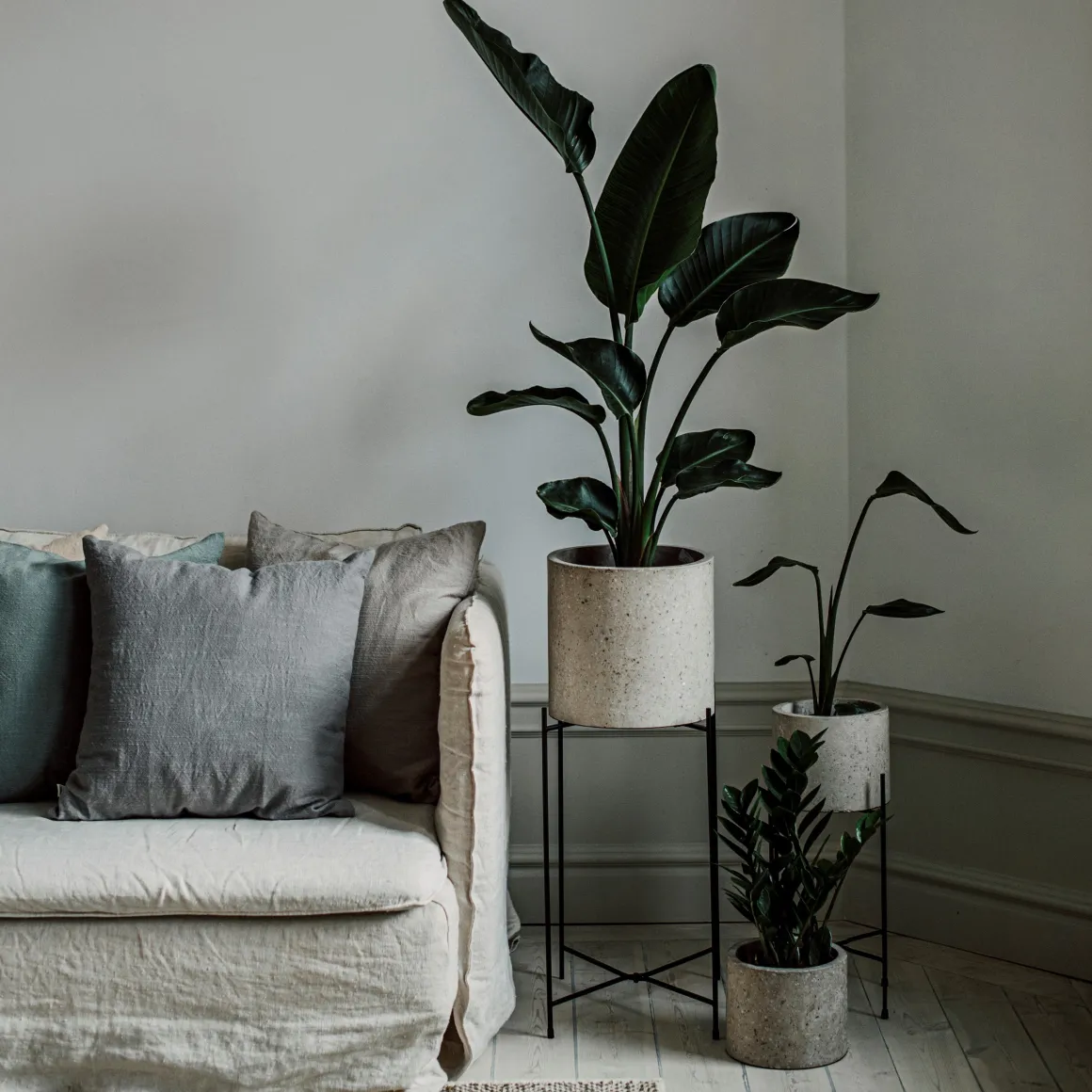 Piedestal Järn 42x53cm Svart