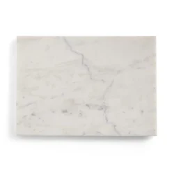 Serveringsbräda 25x35cm Marmor Vit