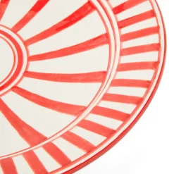 Serveringsfat 35cm Röd