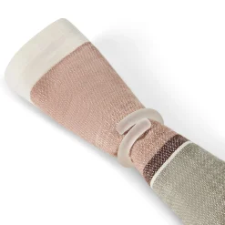 Servettring 2-p Glas Frostad