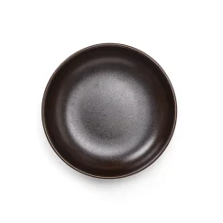 Skål Bruno Stengods 16cm Brun