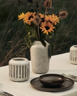 Skål Bruno Stengods 16cm Brun