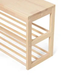 Sko/Sittbänk 86cm Trä