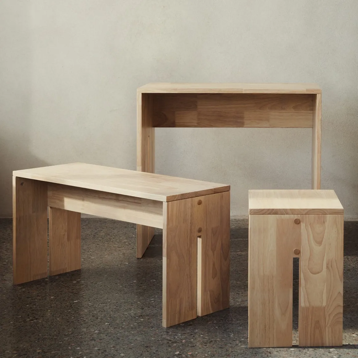 Skrivbord Edge Trä 80x48x75cm