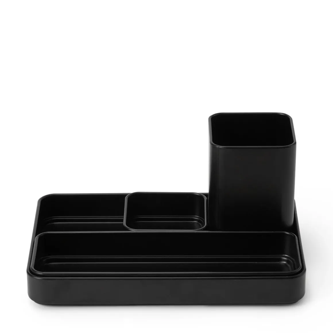 Skrivbordsförvaring Mono 8x8cm Svart