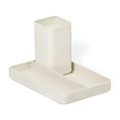 Skrivbordsförvaring Mono 8x8cm Beige